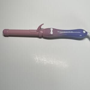 Beachwaver B1 Rotating Curling Iron Pink Sunset 1” Ceramic Barrel TESTED